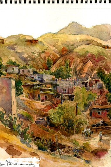 "Asni village", Asni, Morocco