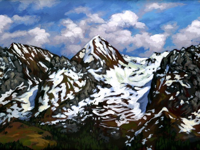 "Mont Fleuri, Tardevant and Paccaly from Le Croix", Le Grand-Bornand, France