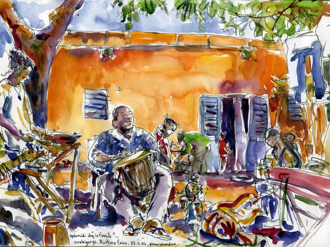"Percussion kingdom", Ouahigouya, Burkina Faso